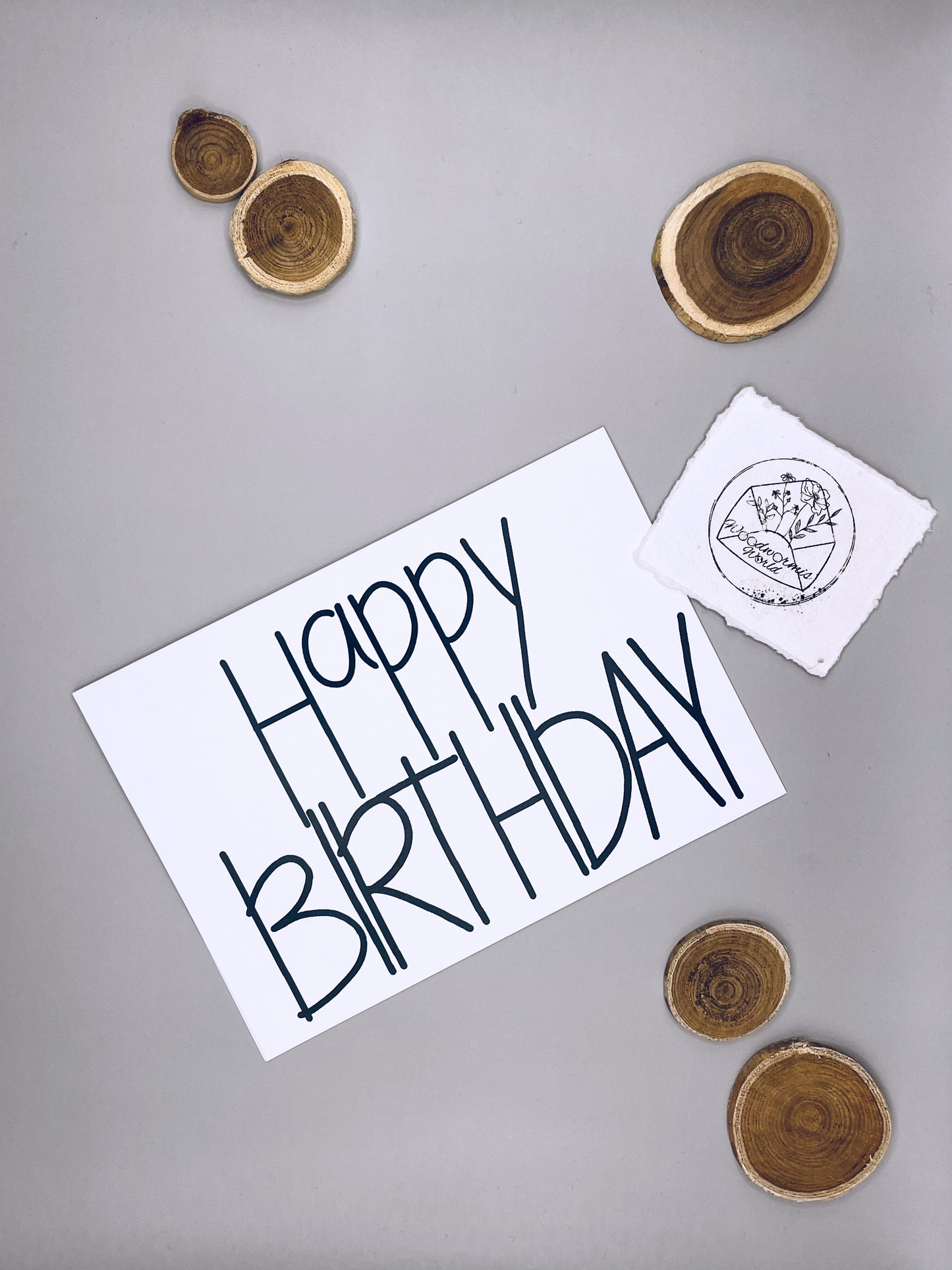 Happy Birthday Karte | 12 x 17 cm Klappkarte