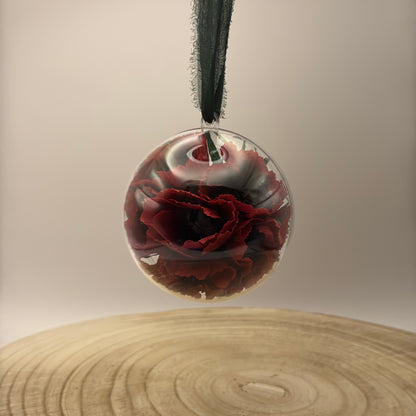 Weihnachtskugel Chocolate Cosmos für den Weihnachtsbaum