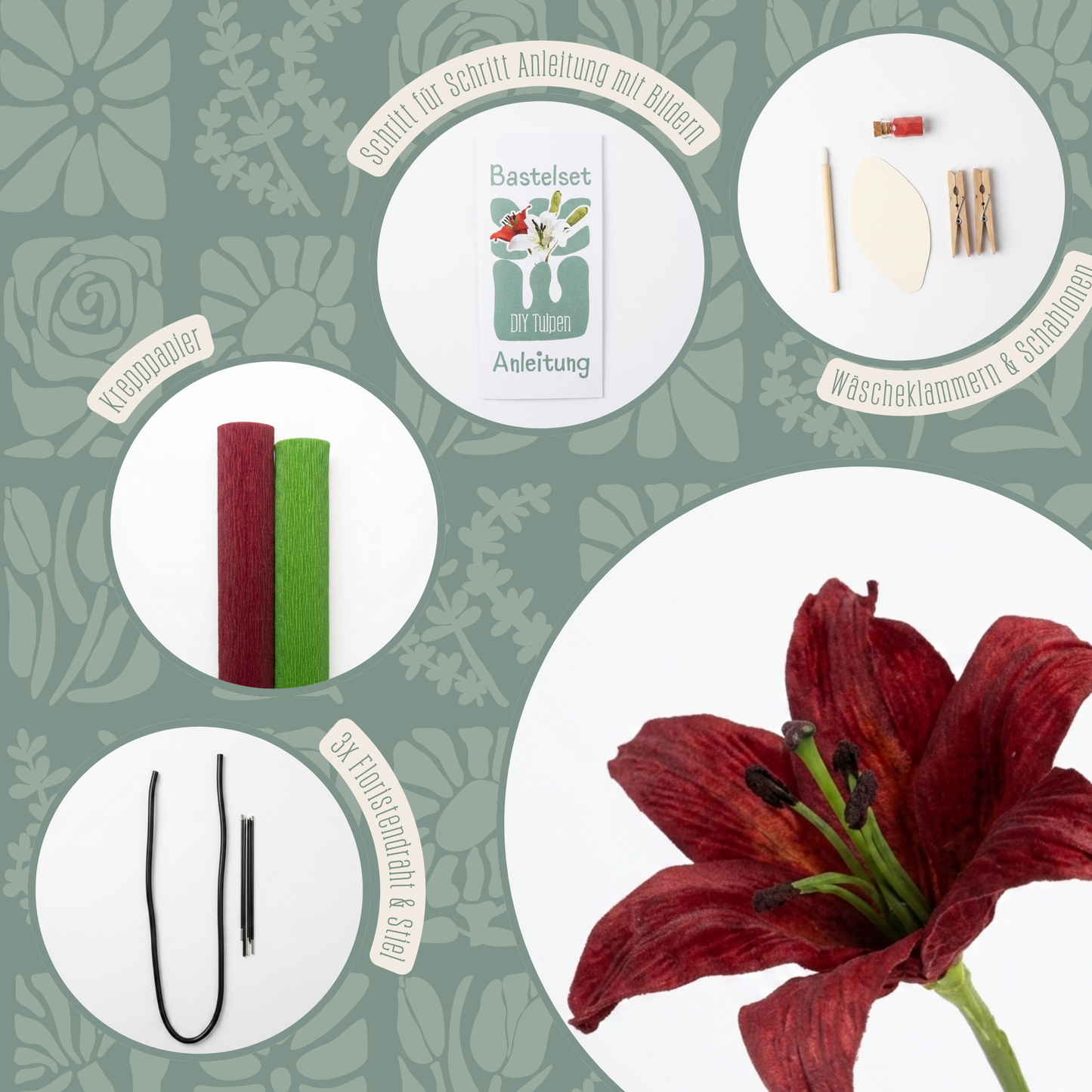 DIY Bastelset Lilie