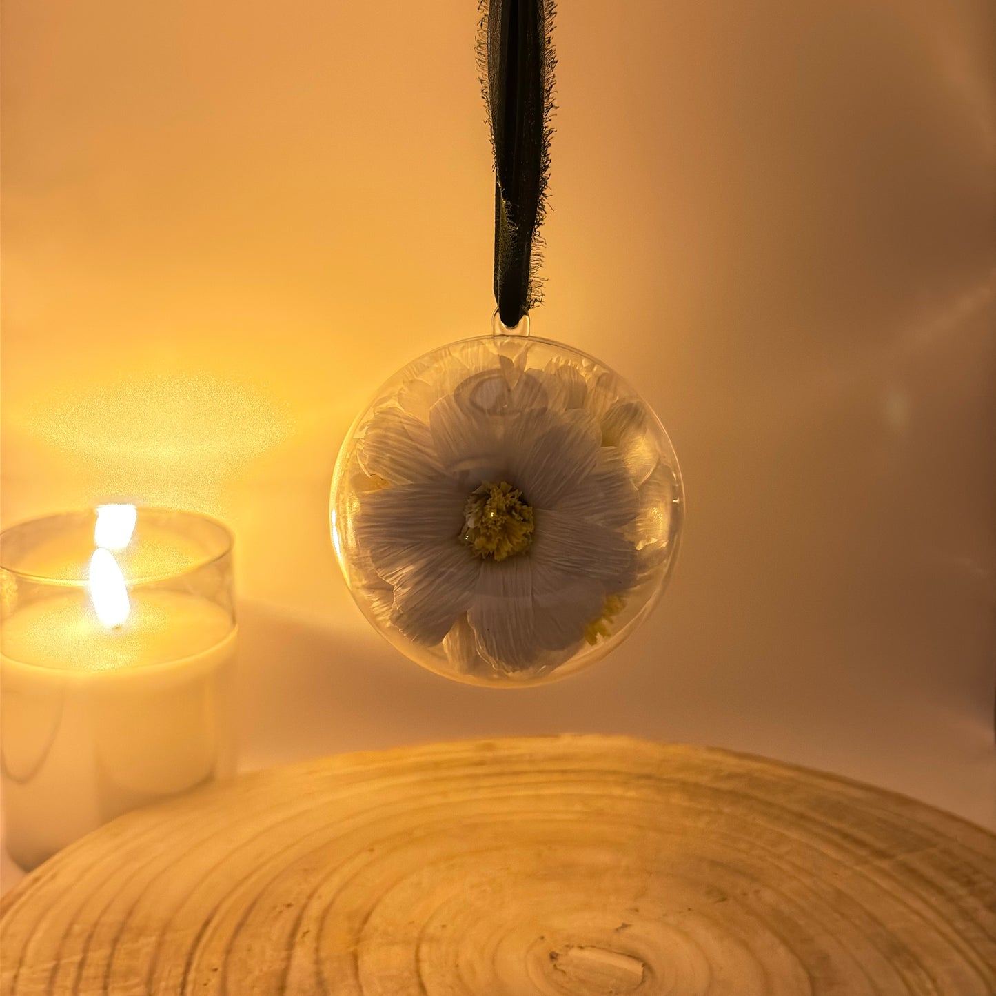 Weihnachtskugel Marguerite für den Weihnachtsbaum