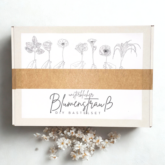 DIY Bastelset unsterblicher Blumenstrauß