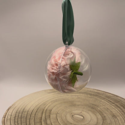 Weihnachtskugel Tender Dahlia für den Weihnachtsbaum